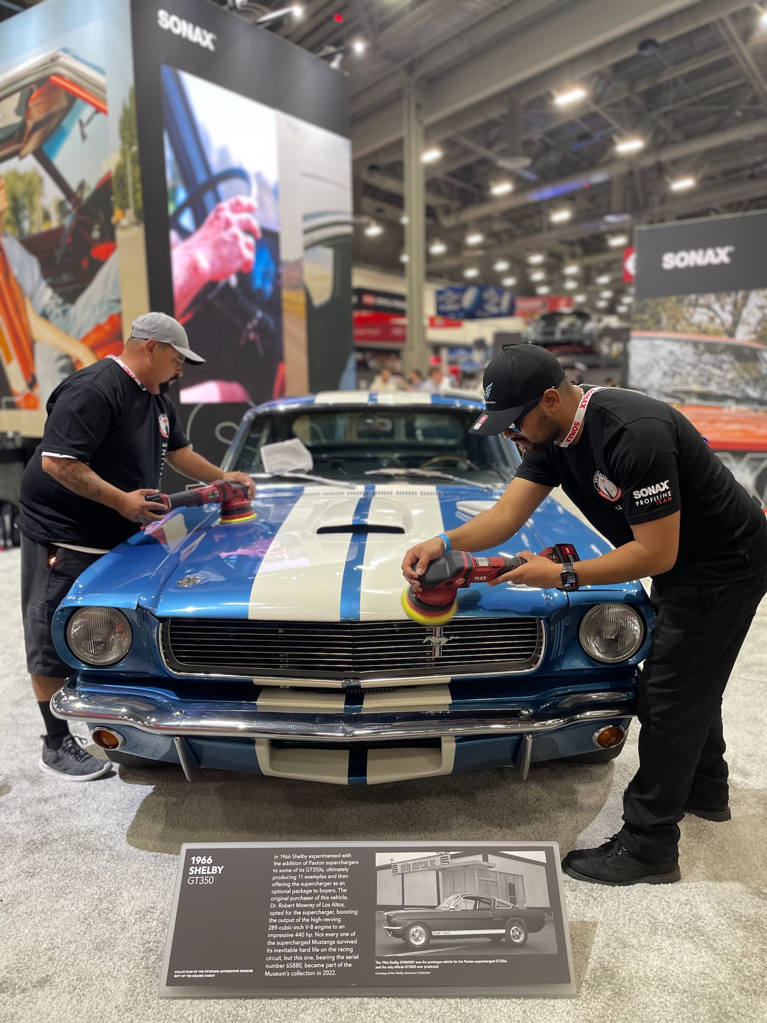 paint correction at SEMA by our bellevue paint correction team