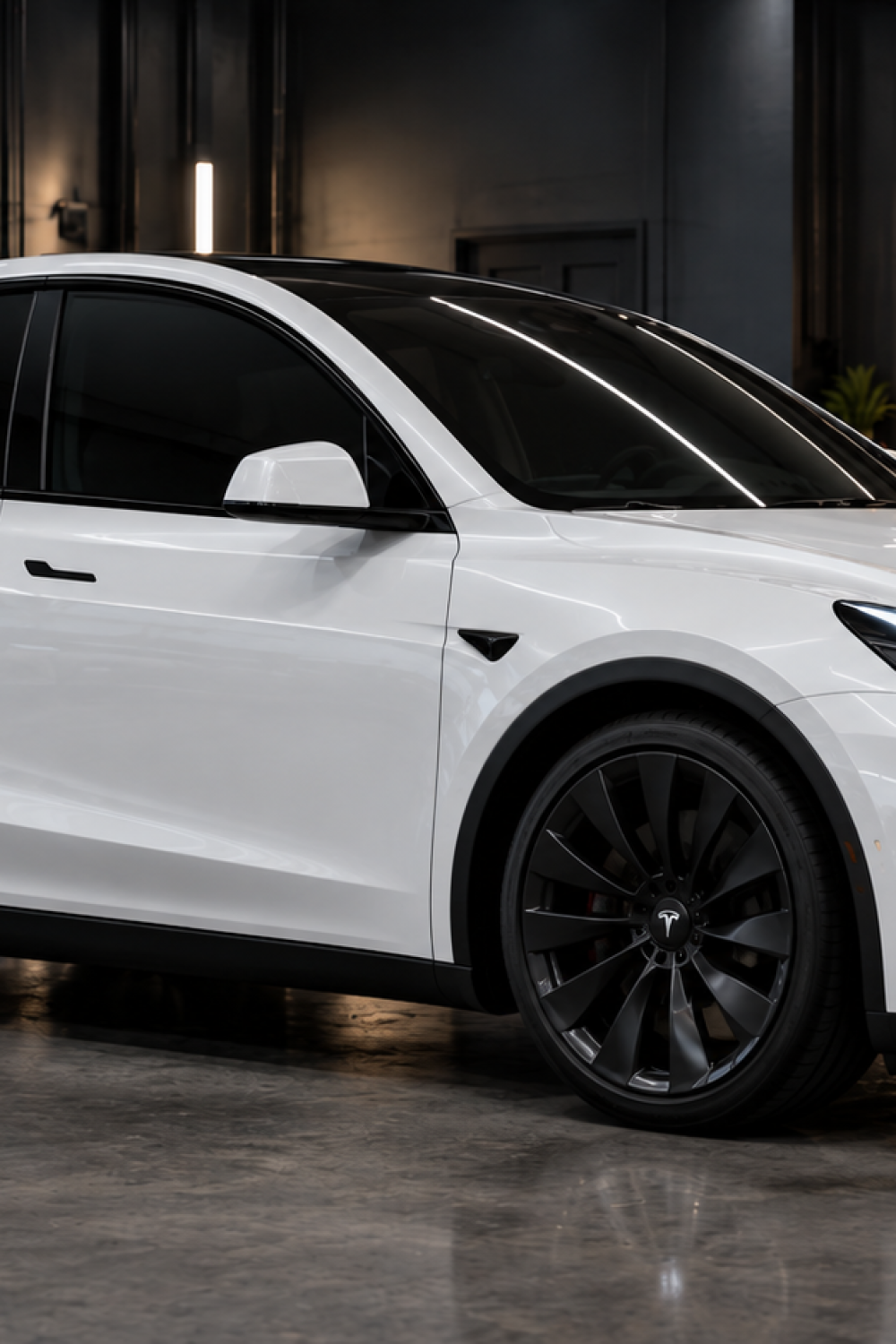Window Tint Black Car