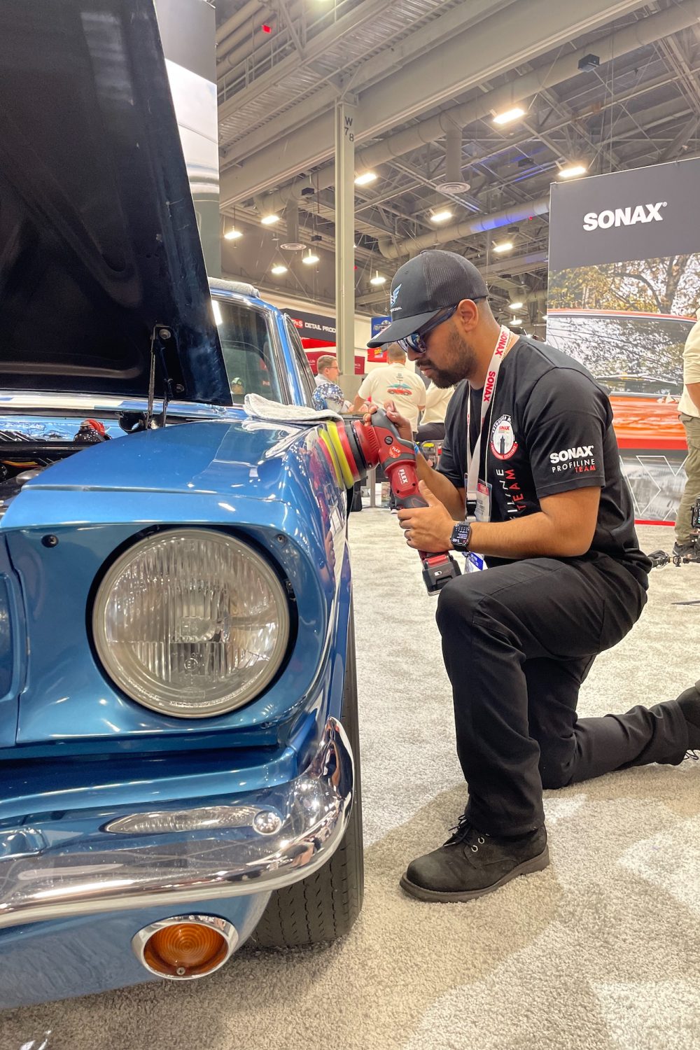 paint correction at SEMA by our bellevue paint correction team